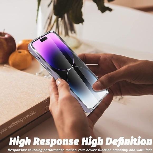 iPhone 14 Pro Max 6.7" Phone Case Screen & Built-In Camera Protectors *BUNDLE** - Picture 2 of 10